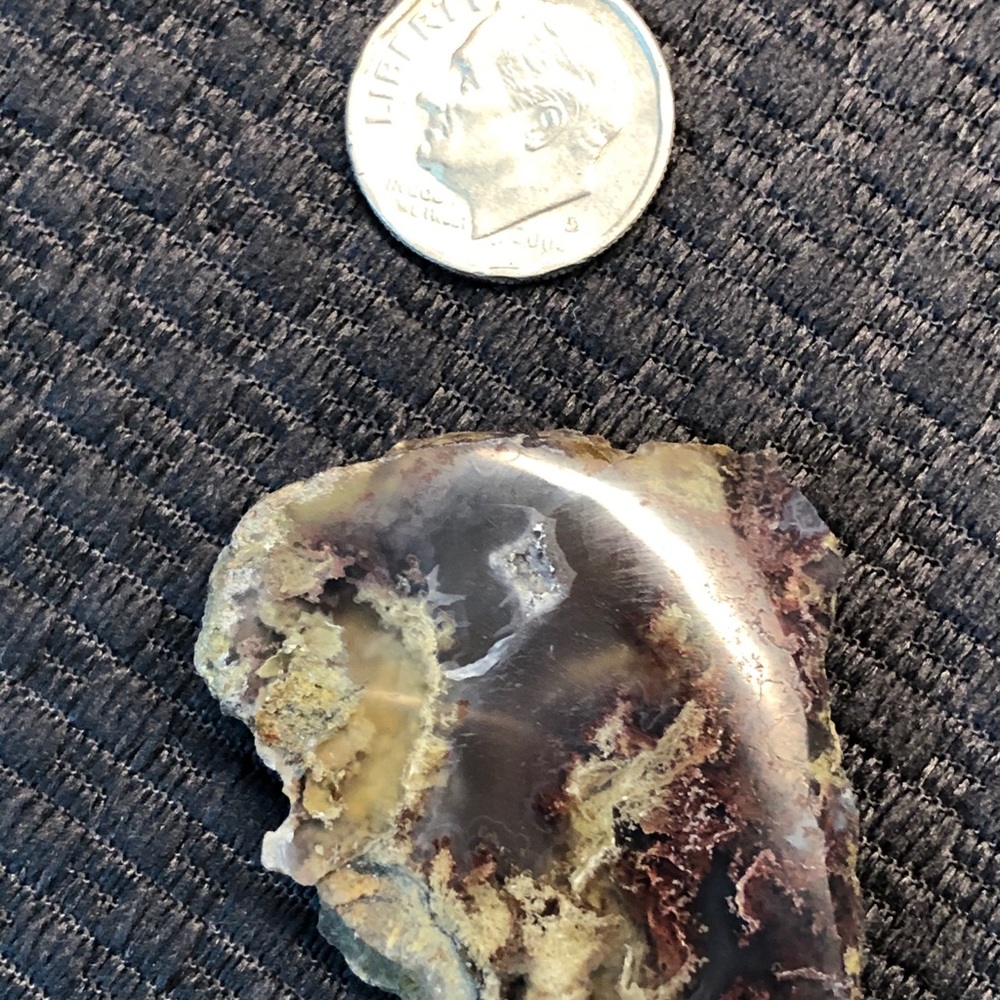 Freeform moss agate - Picture 15 of 16